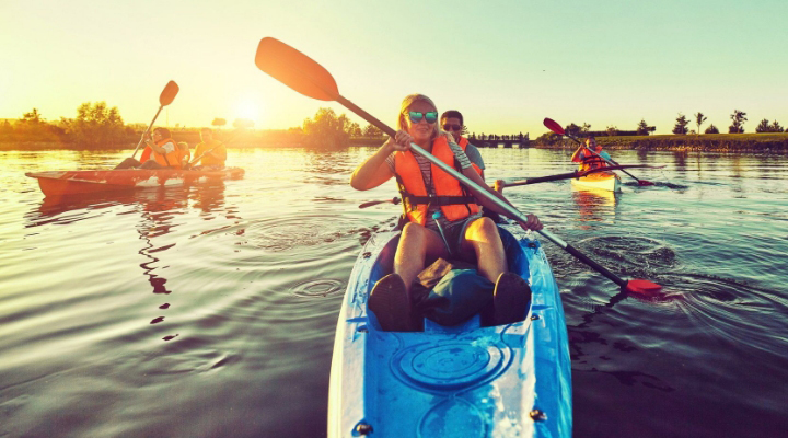 kayaking